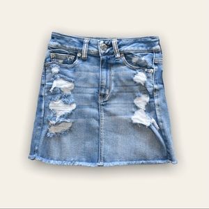 American Eagle Jean Skirt Size 0
